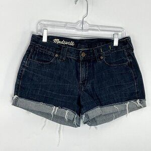 Madewell Dark Denim Jean Shorts